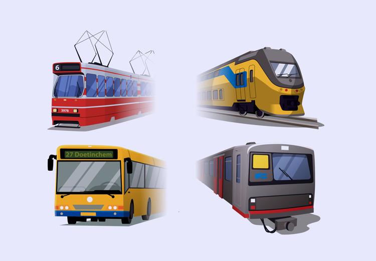 Je kunt nu met het openbaar reizen met je betaalkaart.