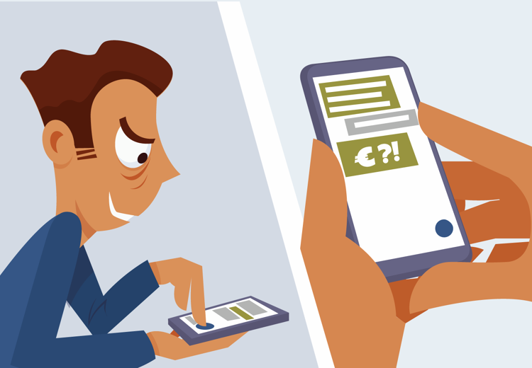 Phishing betekent hengelen. Dieven vissen naar jouw gegevens om je op te lichten.