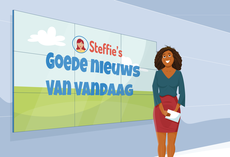 Onderzoekers zien dat mensen die goed nieuws lezen daar geestelijk en lichamelijk beter van worden.