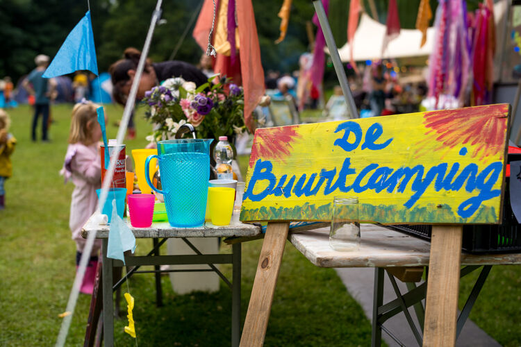 Op de Buurtcamping is iedereen gelijk