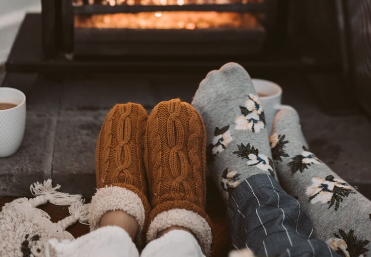 Gezellig voor de open haard