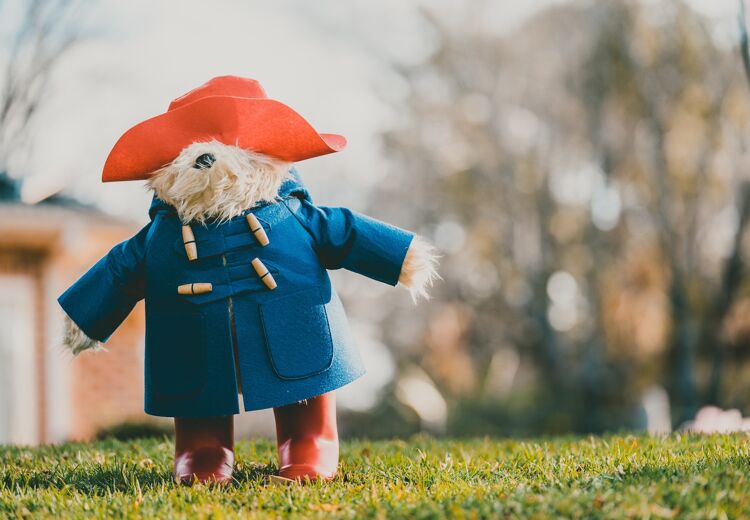 Paddington bewaart altijd een broodje jam in zijn hoed