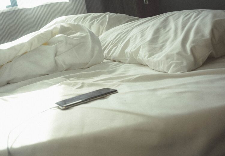 Een app op je telefoon kan je helpen uitgerust op te staan.