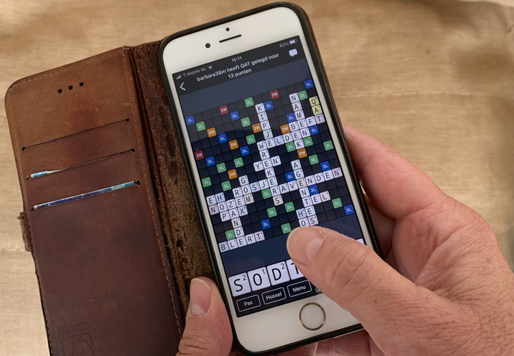 Lekker puzzelen met Wordfeud