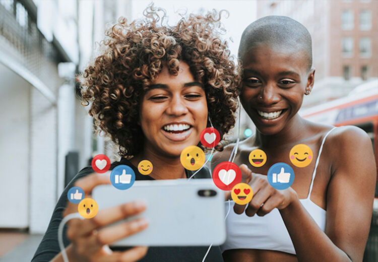 Leuke berichten of foto's geef je een like