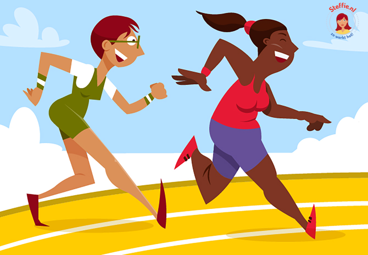 Special Olympics hebben speciale regels, zodat iedereen op zijn of haar eigen niveau kan presteren.