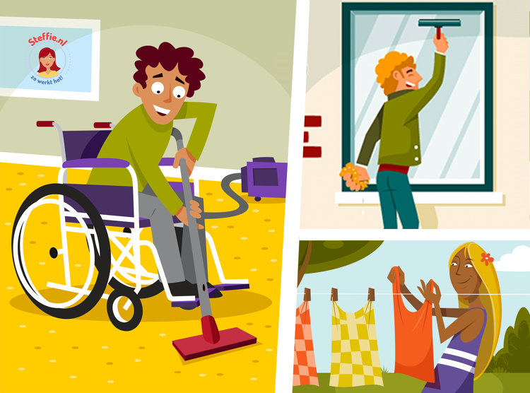 Ga eerst naar de winkel en trakteer jezelf op nieuwe schoonmaakspullen. Nieuwe spullen geven zin.