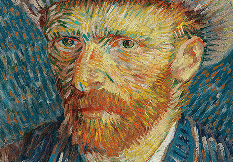 Vincent van Gogh schilderde veel zelfportretten.