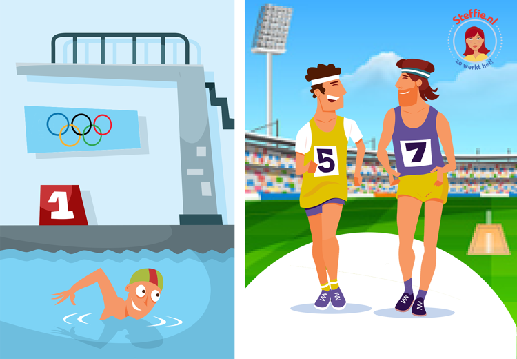 De eerste Olympische Spelen vonden plaats in de achtste eeuw voor Christus in het Griekse Olympia.