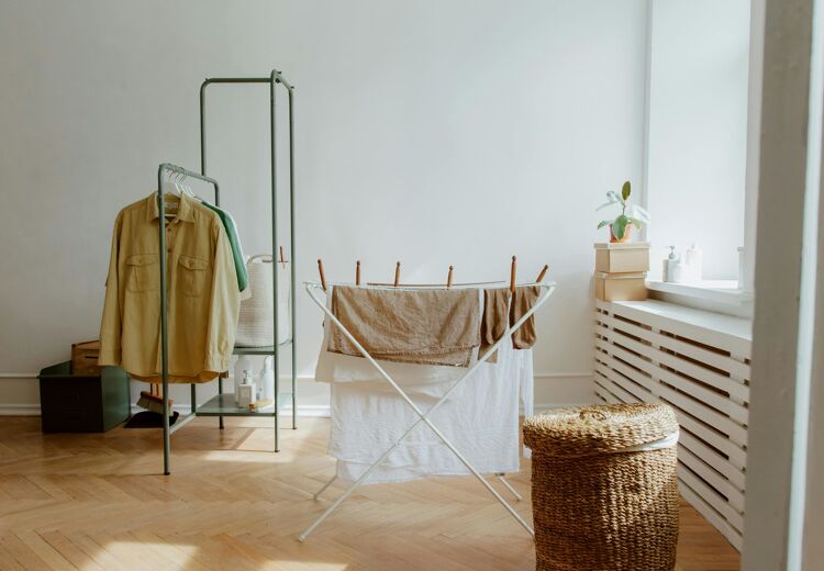 Wist je dat er ook elektrische droogrekken bestaan? Hiermee is je was zo droog!