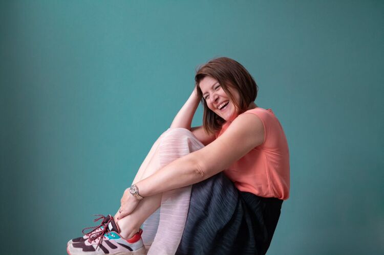 Nanette geeft gelukstrainingen aan mensen met een verstandelijke beperking