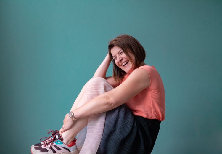 Nanette geeft gelukstrainingen aan mensen met een verstandelijke beperking