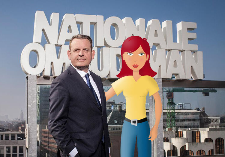 Steffie met de Nationale ombudsman