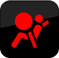 Airbag rood