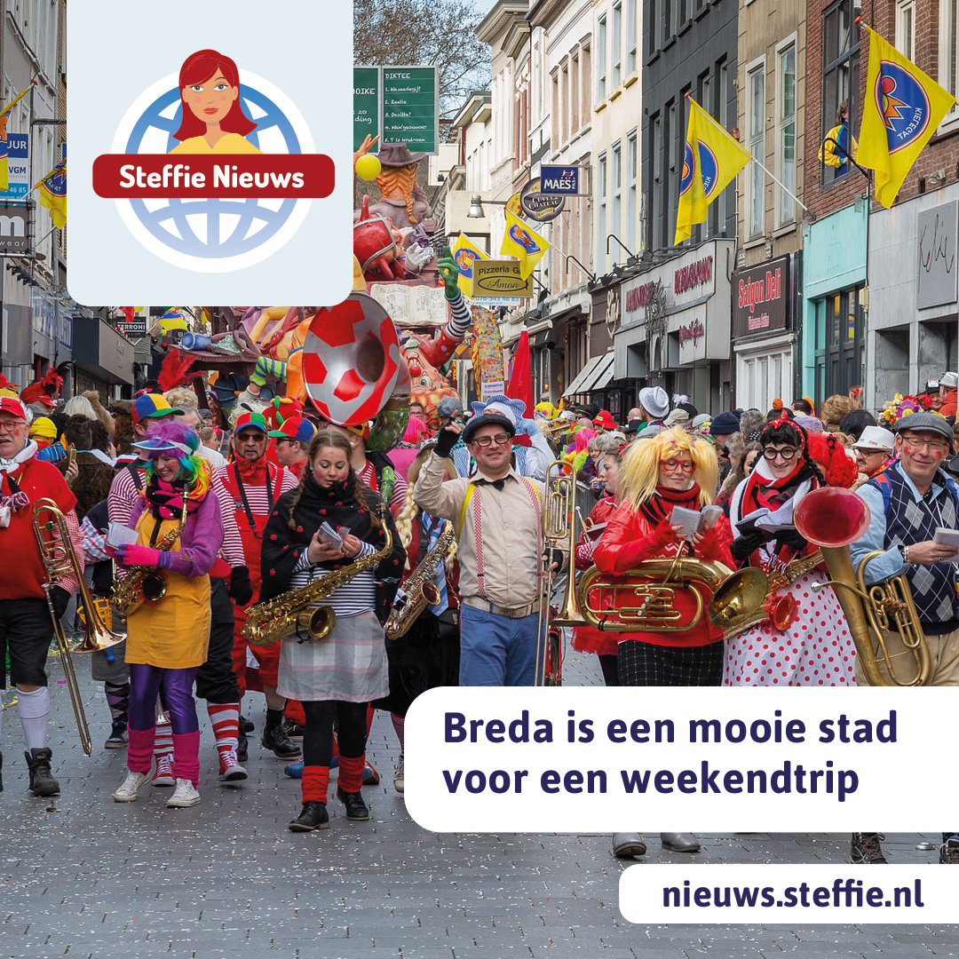 Breda is een mooie stad voor een weekendtrip