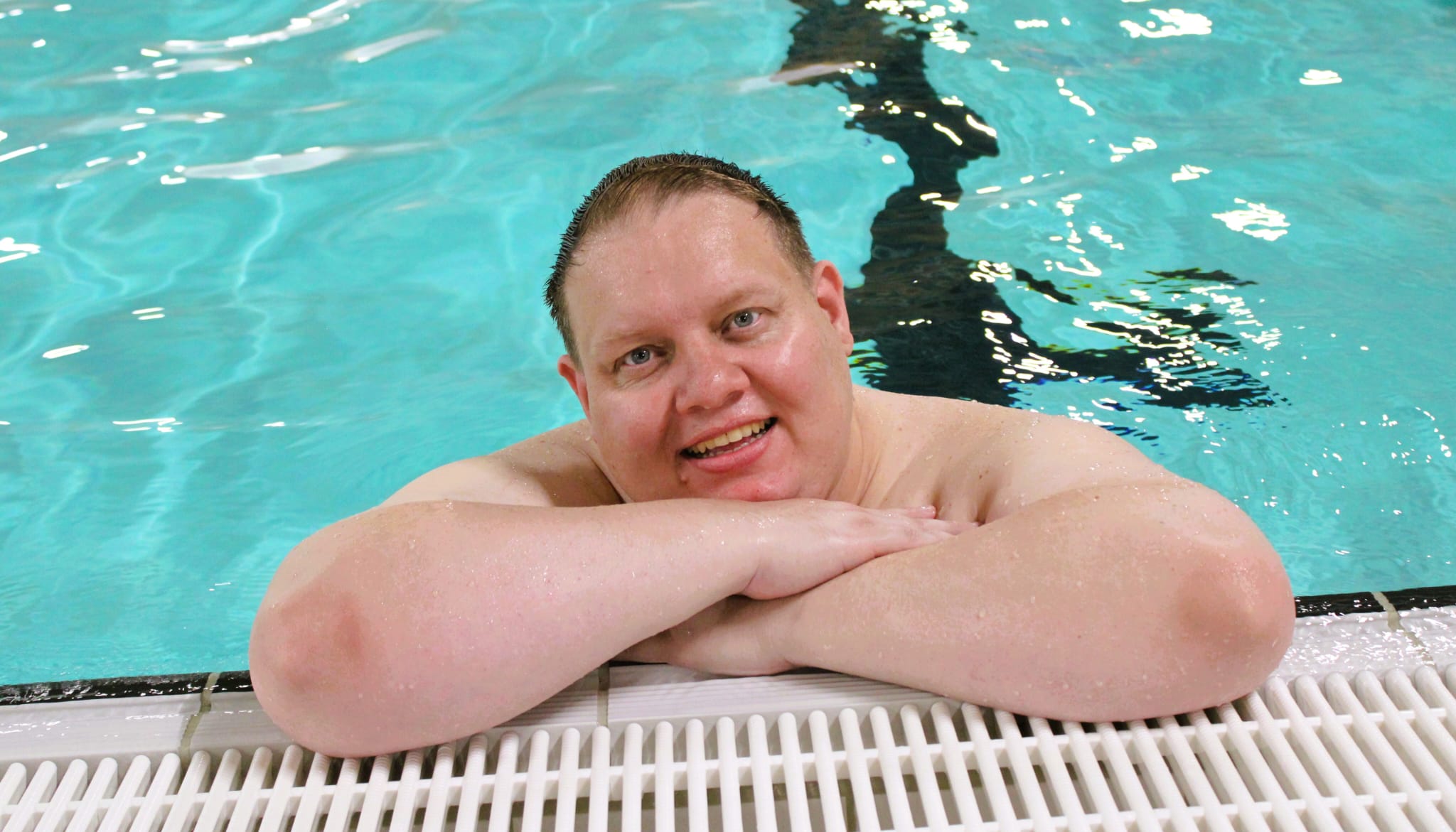Martien: “Ik ben een waterrat. Het is goed voor mijn gezondheid en voor sociale contacten.”