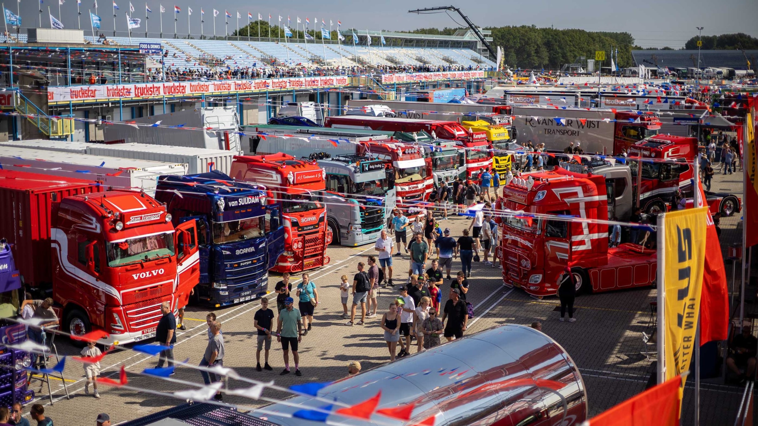 Het Profile Truckstar Festival op het TT Circuit in Assen.