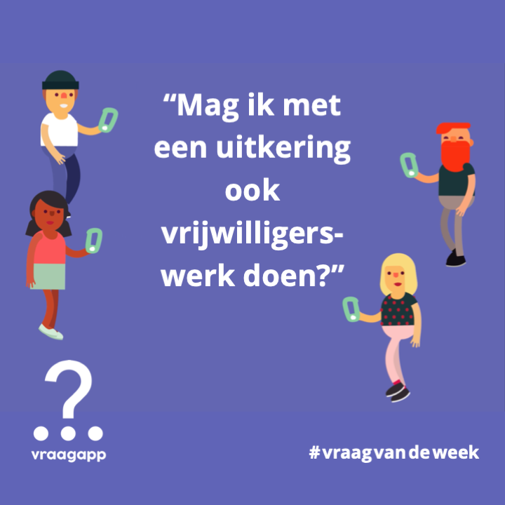 Stel dat er even niemand in de buurt is. En je hebt toch een vraag? Dan is VraagApp echt een uitkomst!