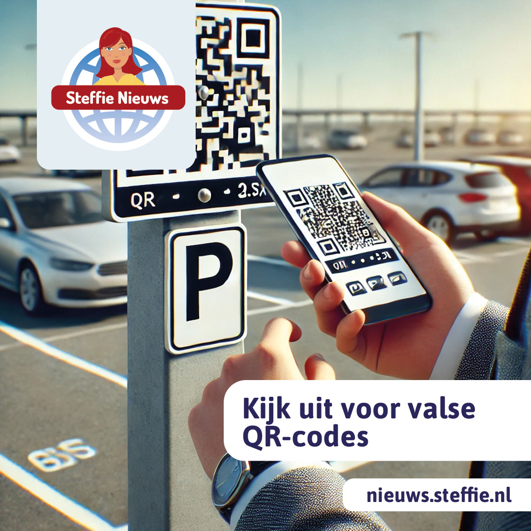 Kijk uit voor valse QR-codes.