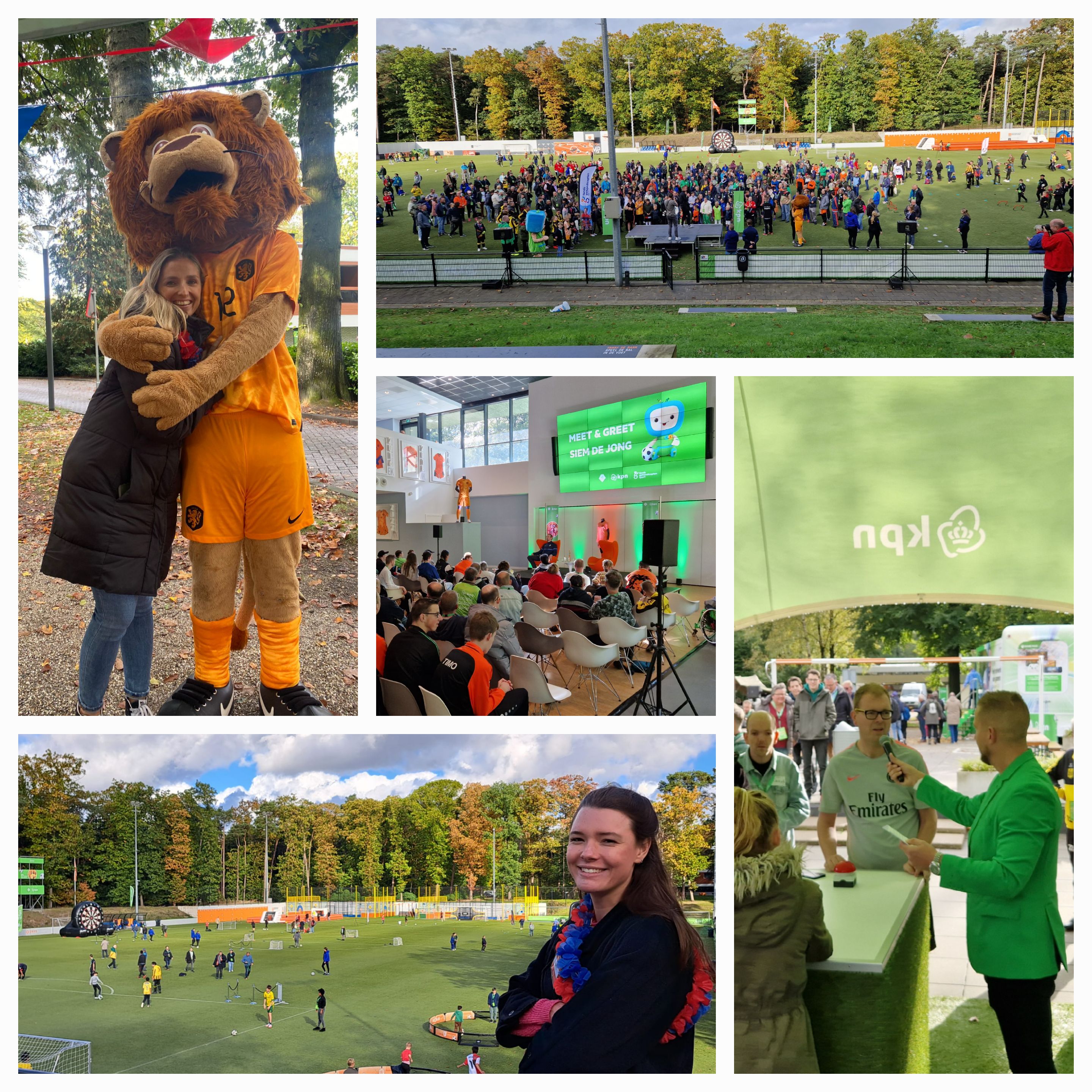 Prachtig weer op de Voetbalvriendendag