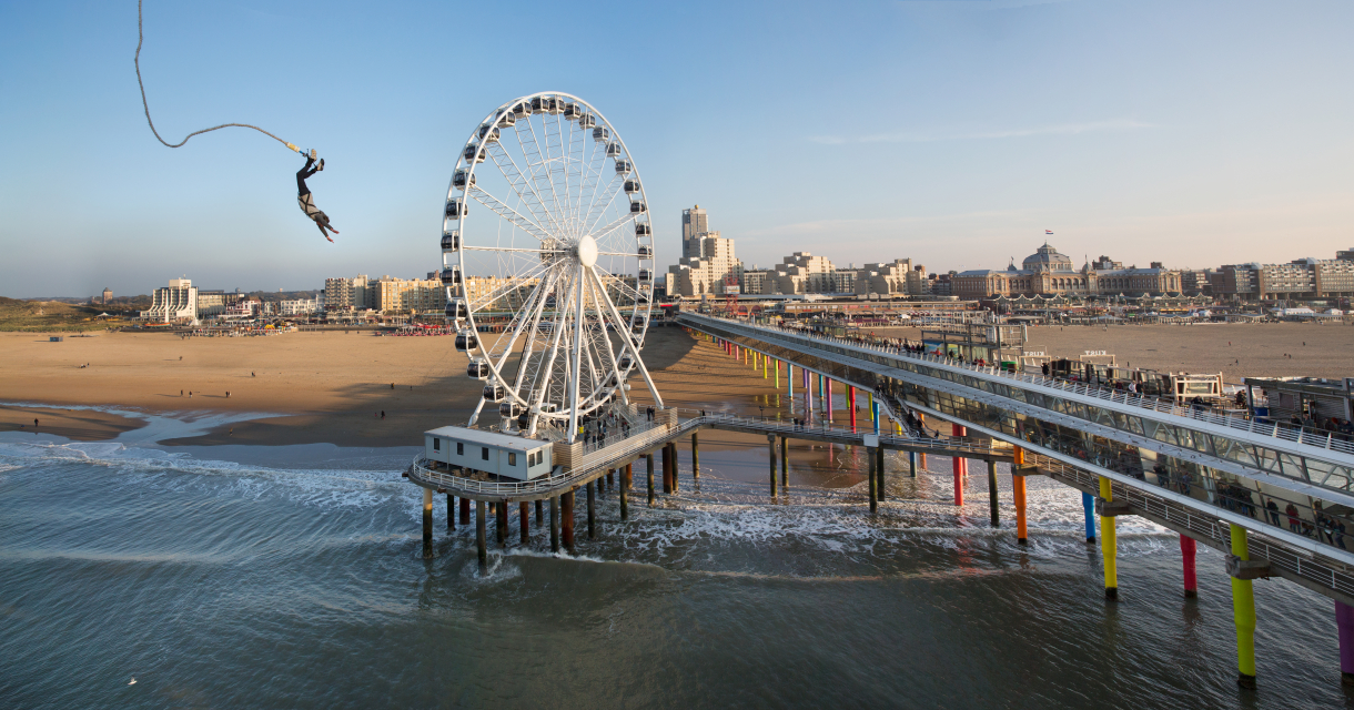 Stemmen op de Pier van Scheveningen