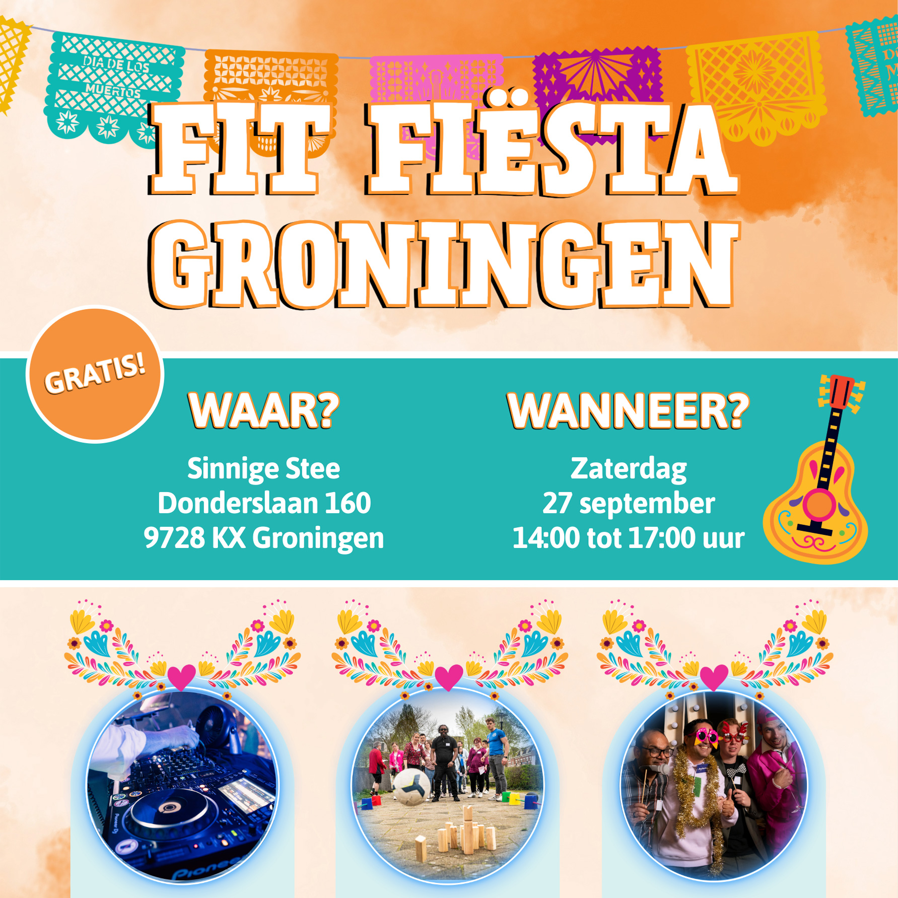 Gratis naar het Fit Fiesta in Groningen