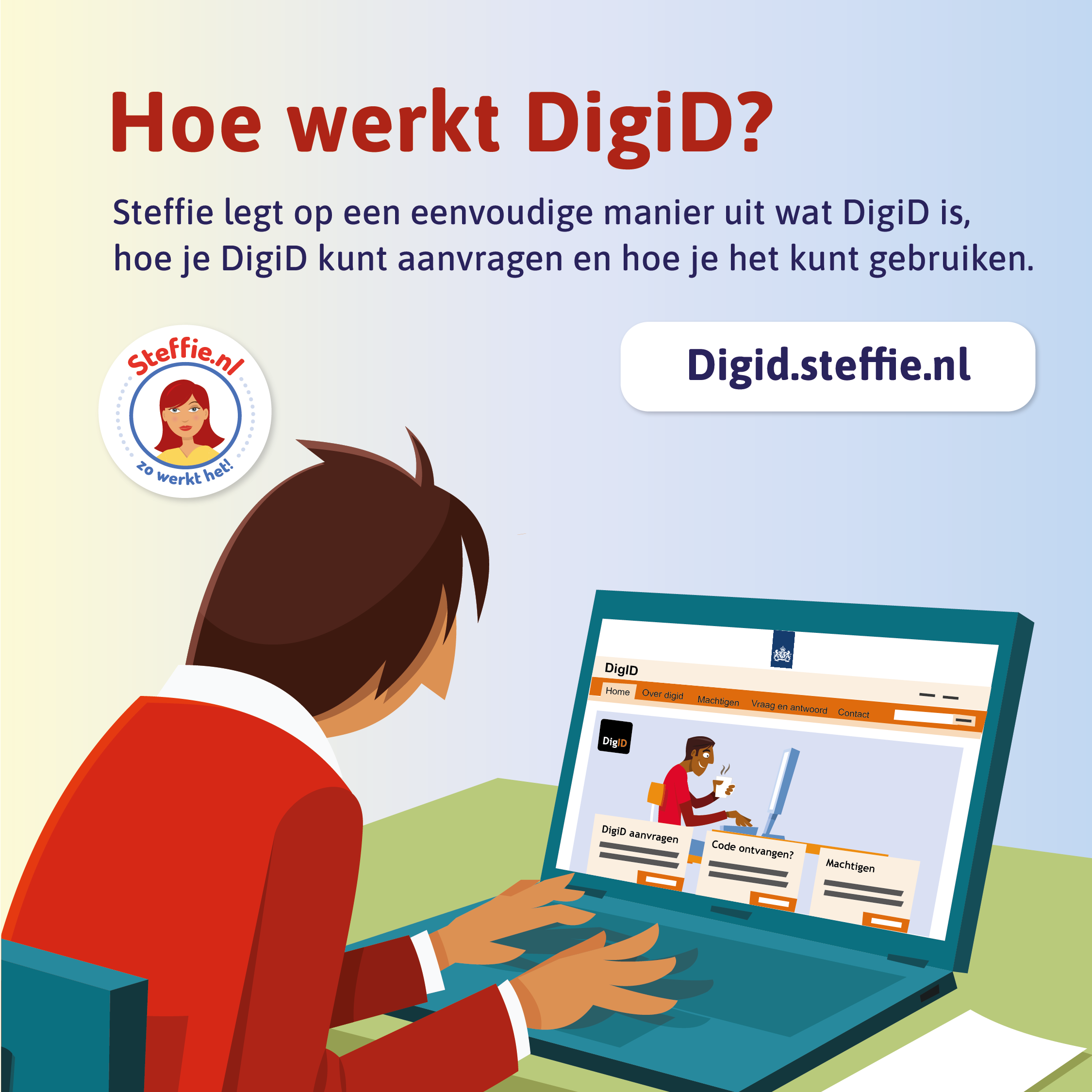 Hoe werkt DigiD?