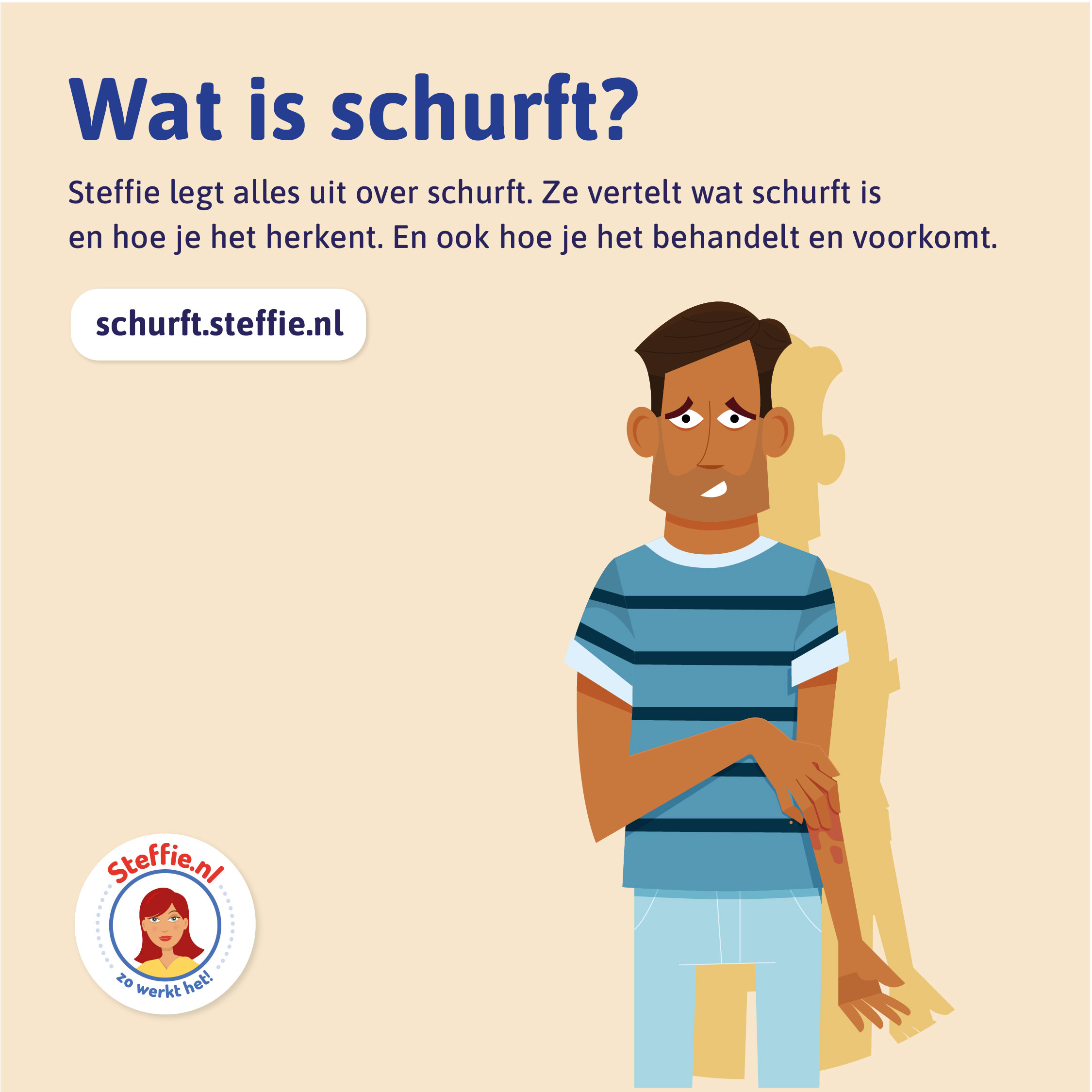 Maak een afspraak bij je huisarts als je denkt dat je schurft hebt.