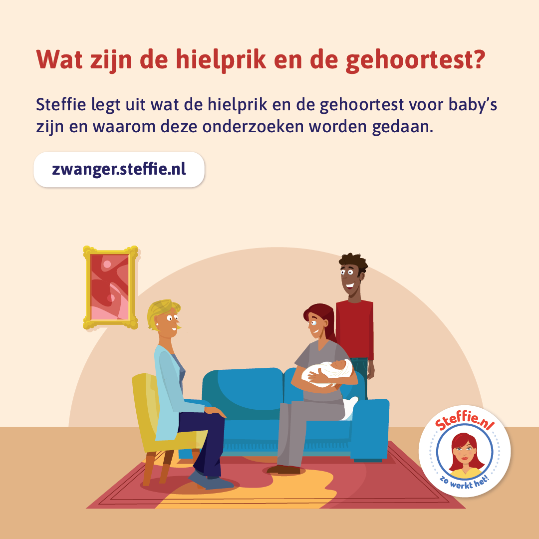 Hoe werken de hielprik en de gehoortest?