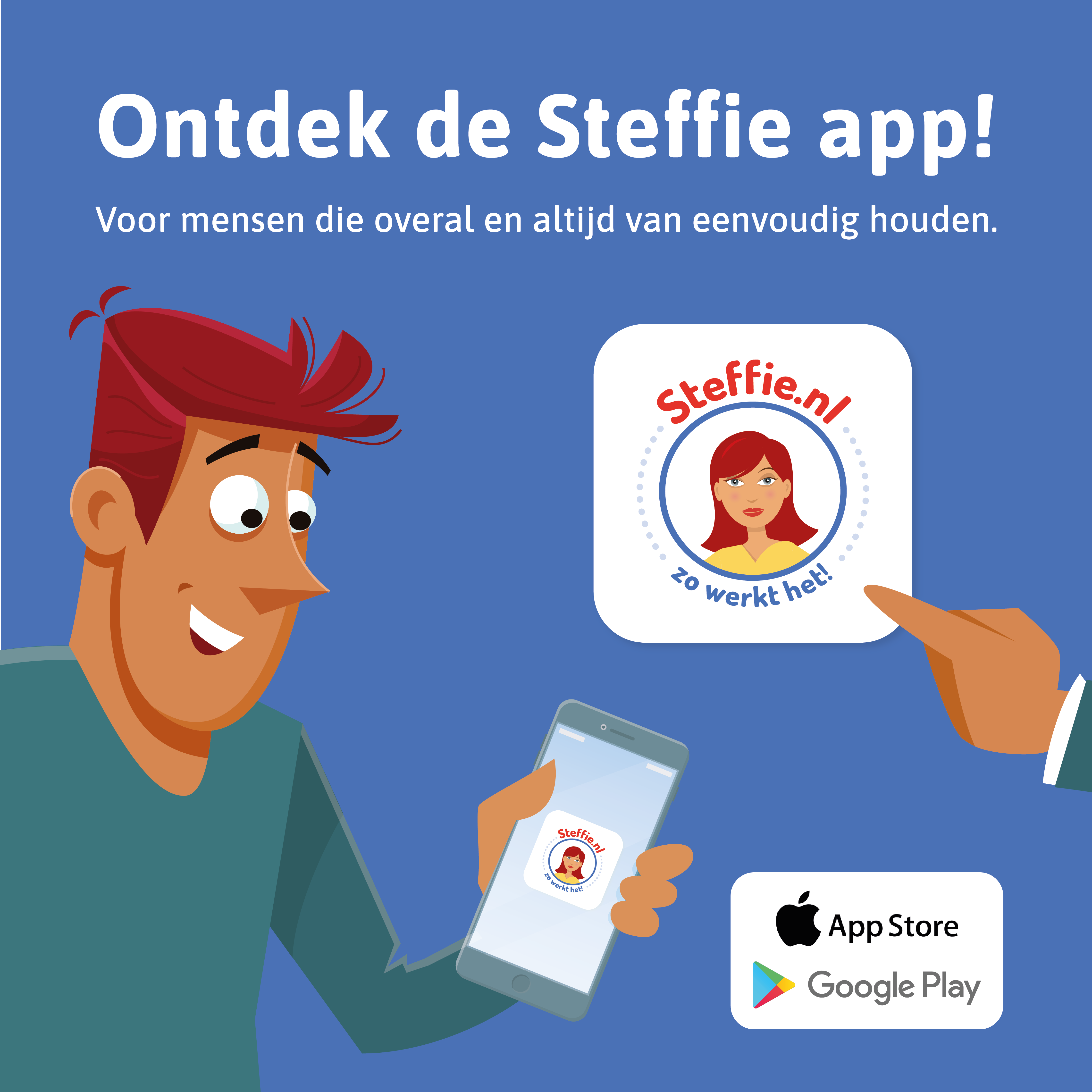 Ontdek de app van Steffie!