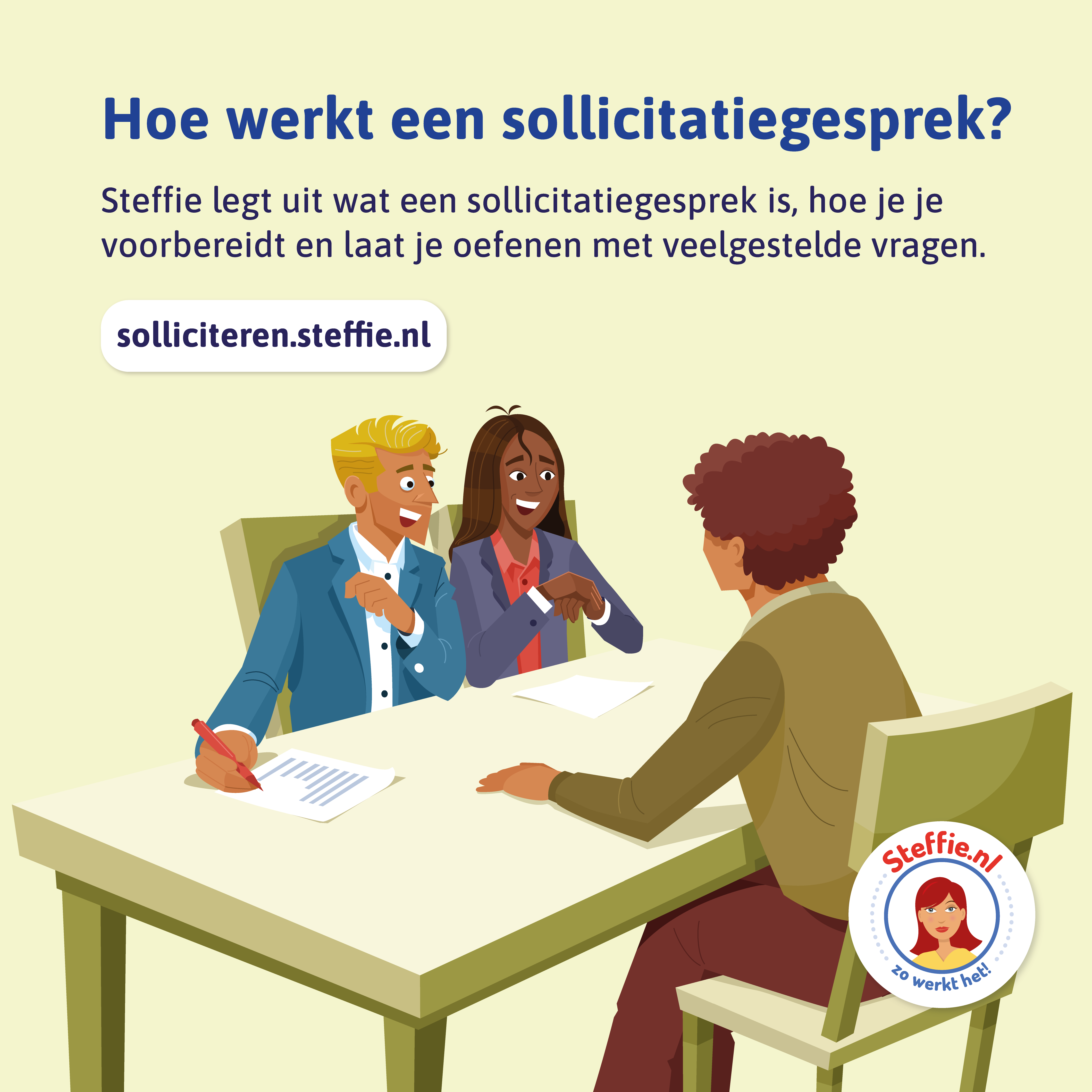 Hoe werkt solliciteren?