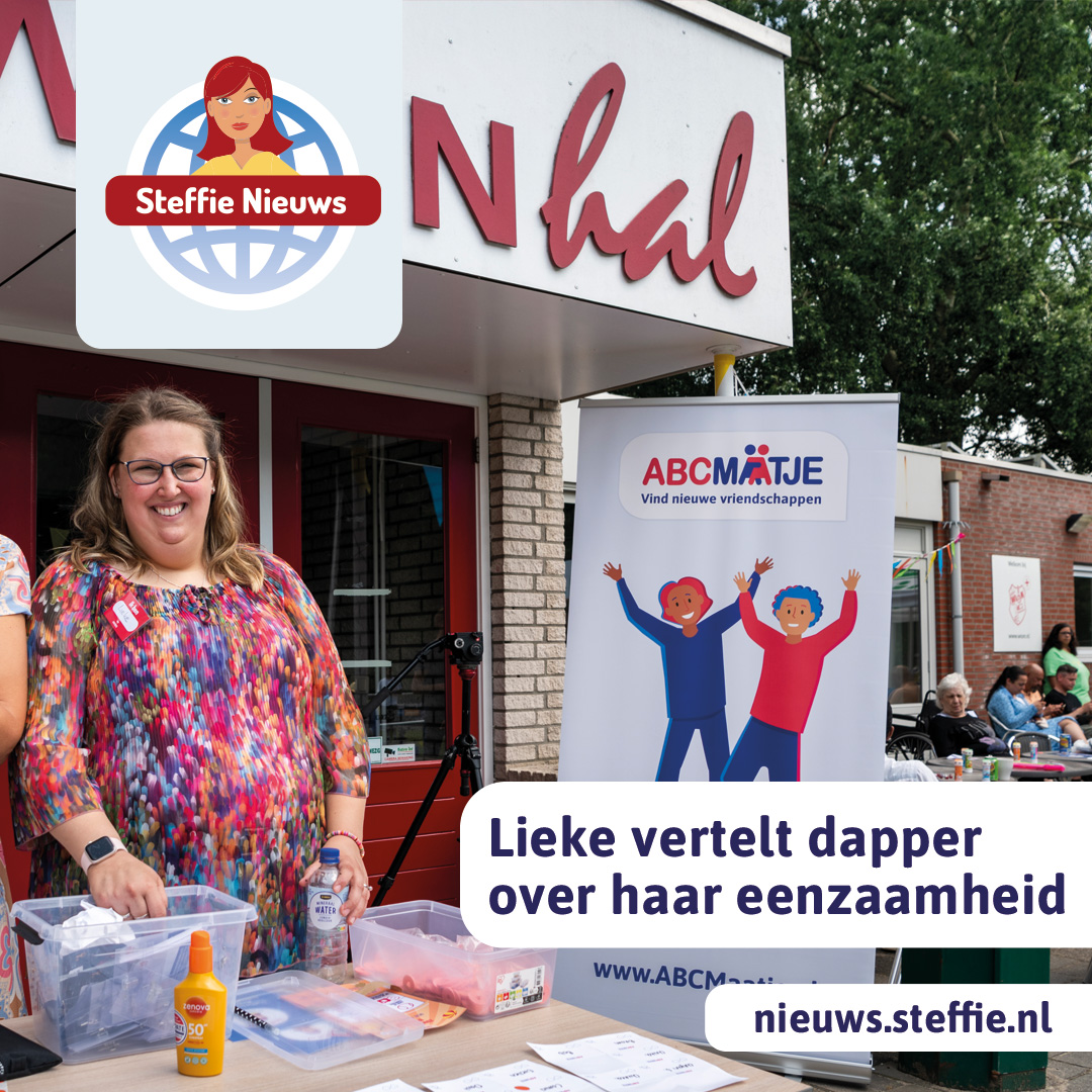 Lieke vertelt over eenzaamheid