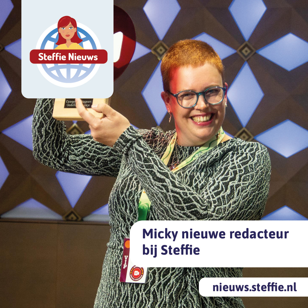 Special Media Awards winnares Micky is redacteur bij Steffie.nl