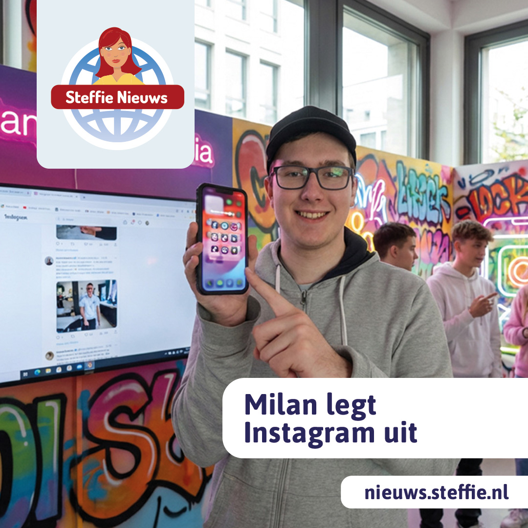 Milan legt Instagram uit.