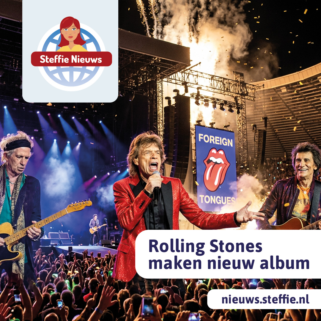 The Rolling Stones maken een nieuw album.