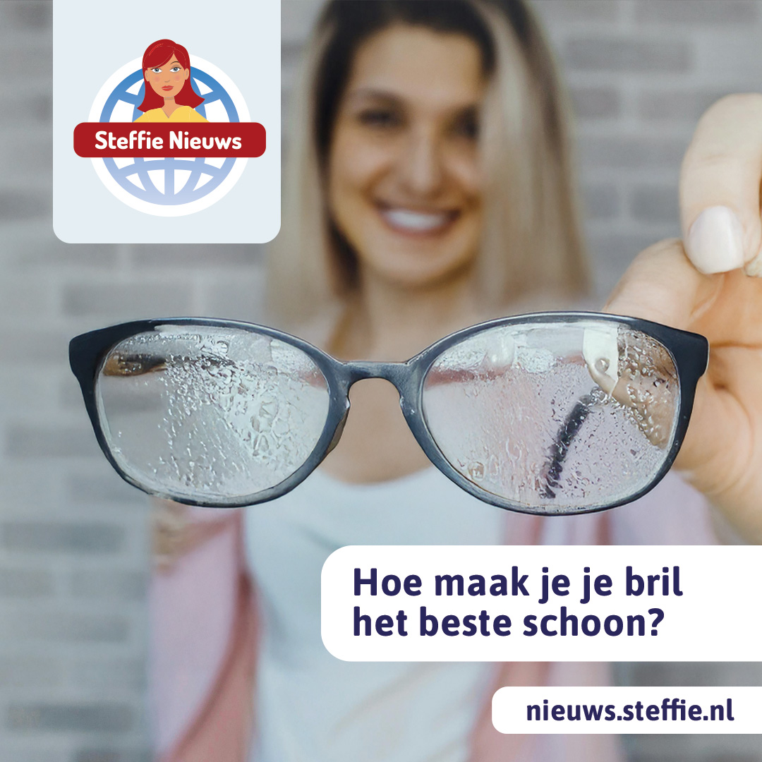 Hoe maak je een bril schoon.