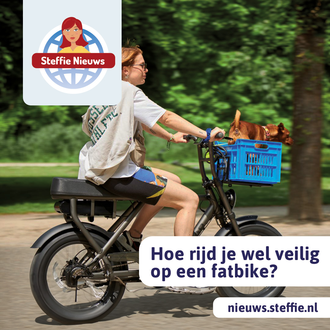 Veilig op een fatbike fietsen.