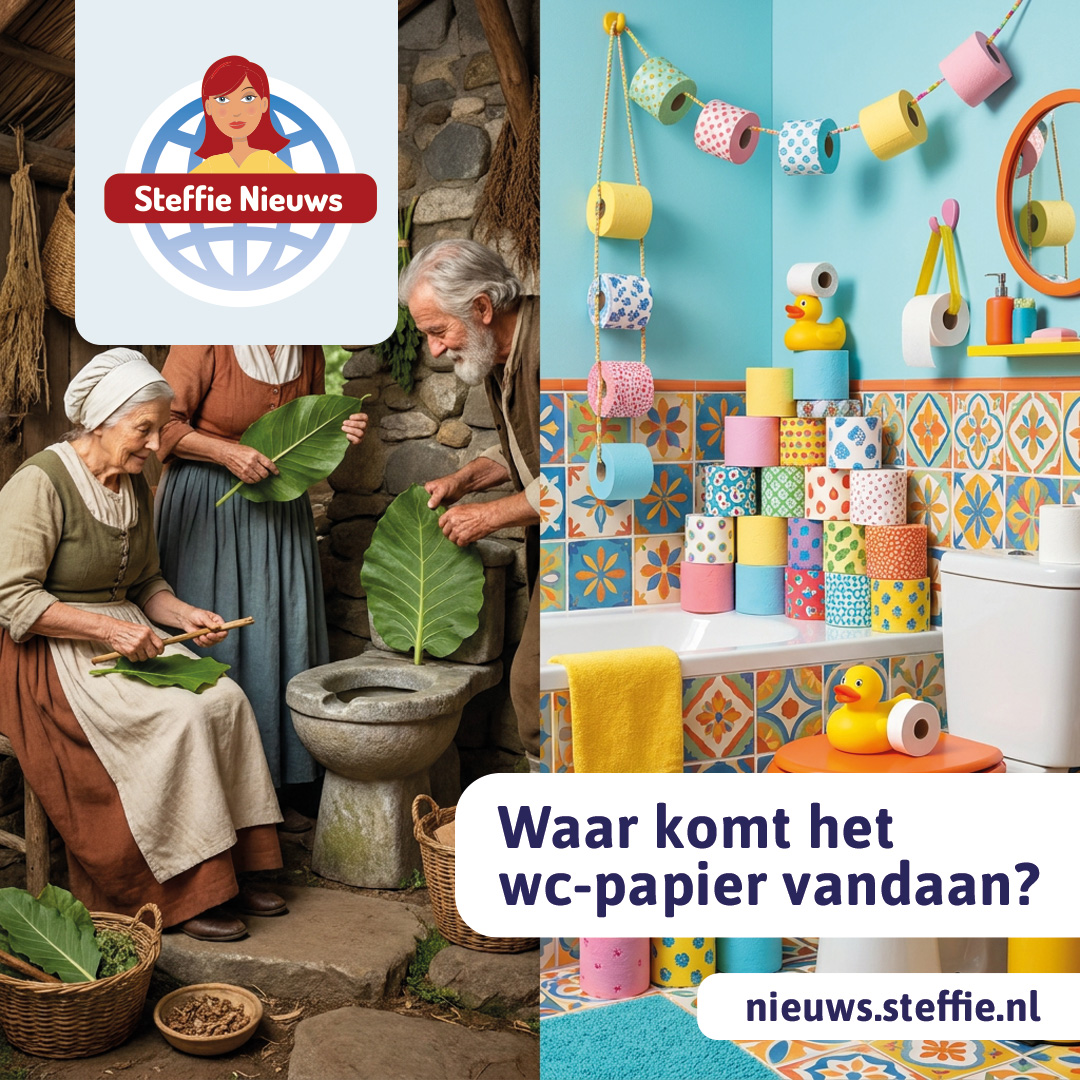 Waar komt wc-papier vandaan?