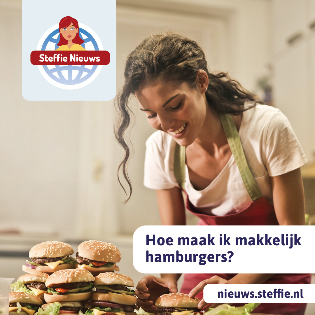 Makkelijk hamburgers maken