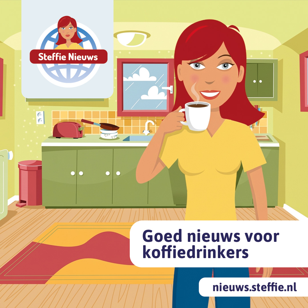Koffie is gezond.