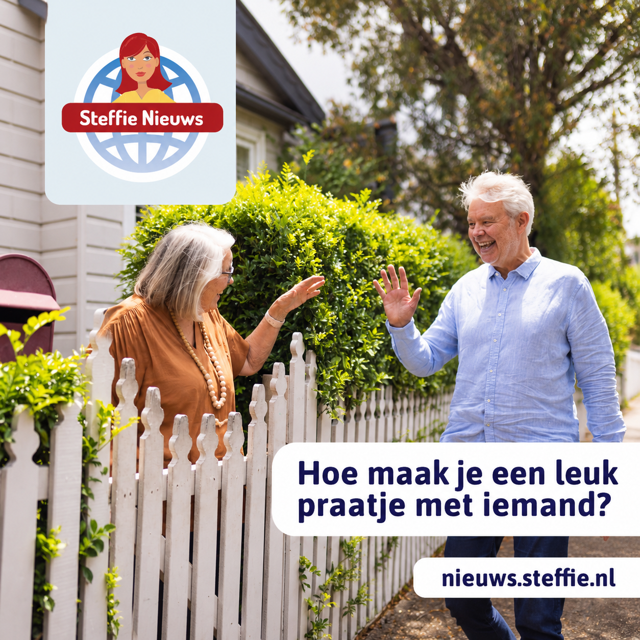 Hoe maak je een leuk praatje?