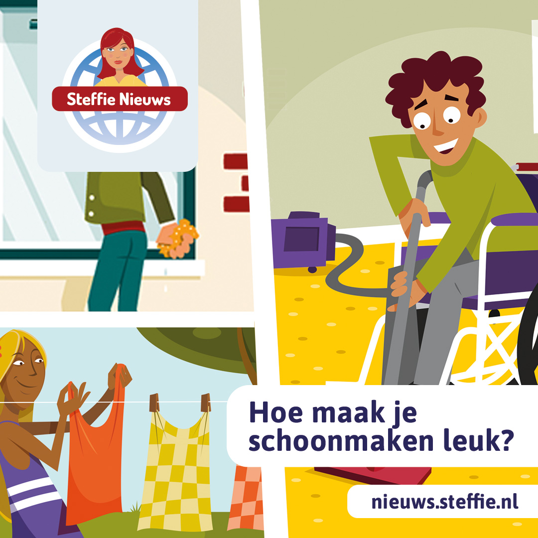 Hoe maak je schoonmaken leuk?