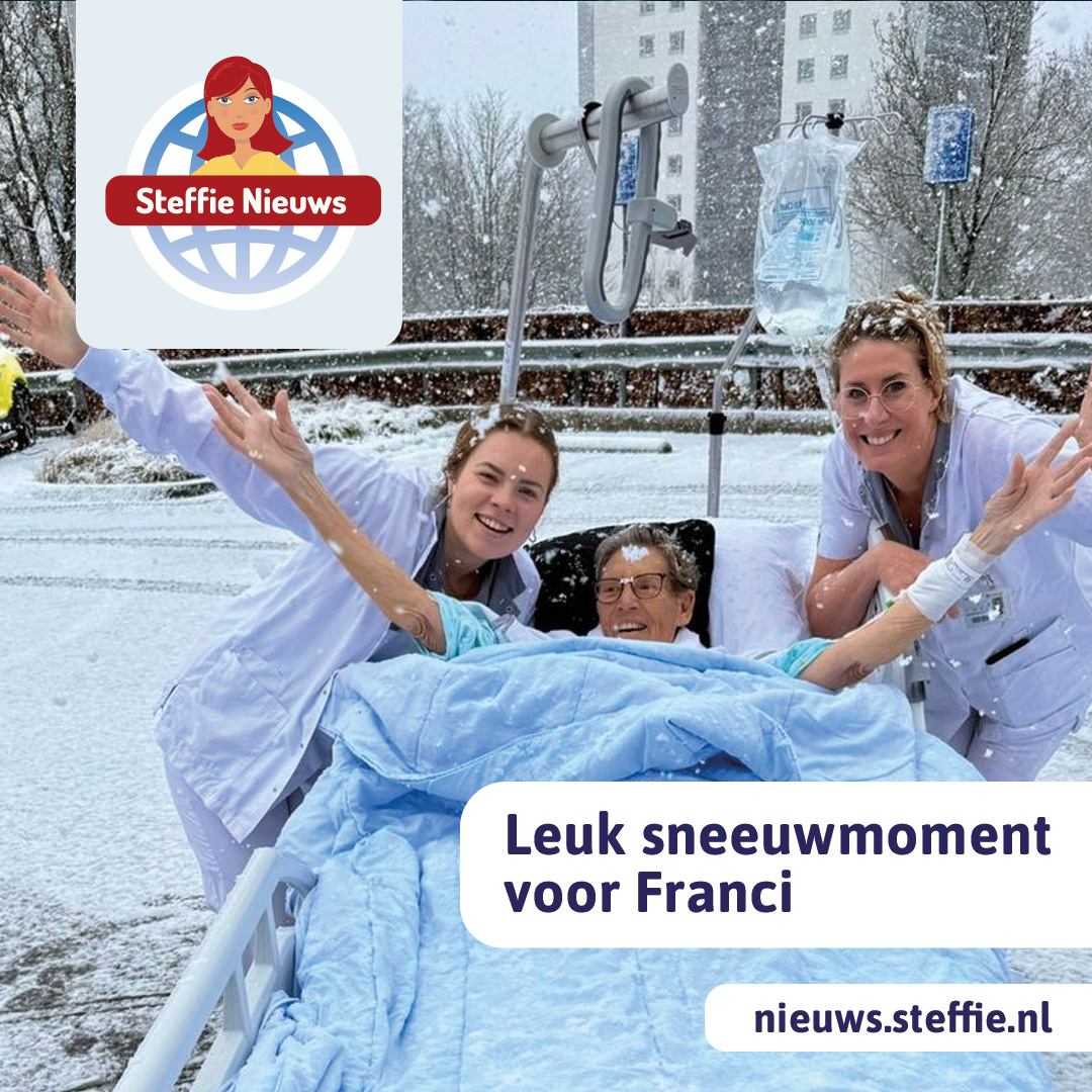 Lekker in de sneeuw!