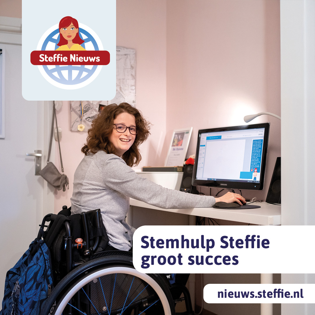 Stemhulp van Steffie groot succes