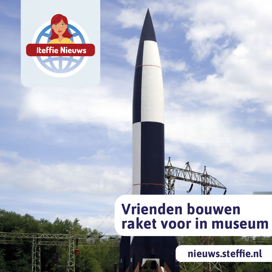 Vrienden bouwen raket