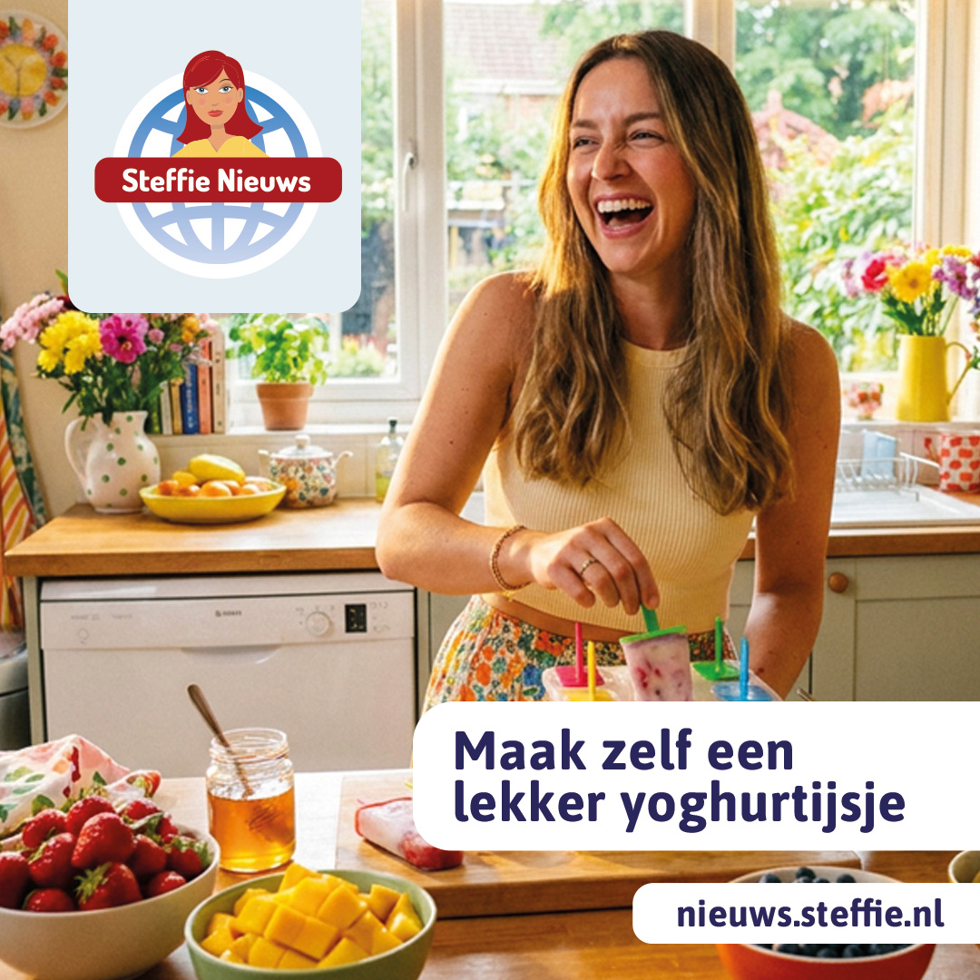Zelf ijs maken.