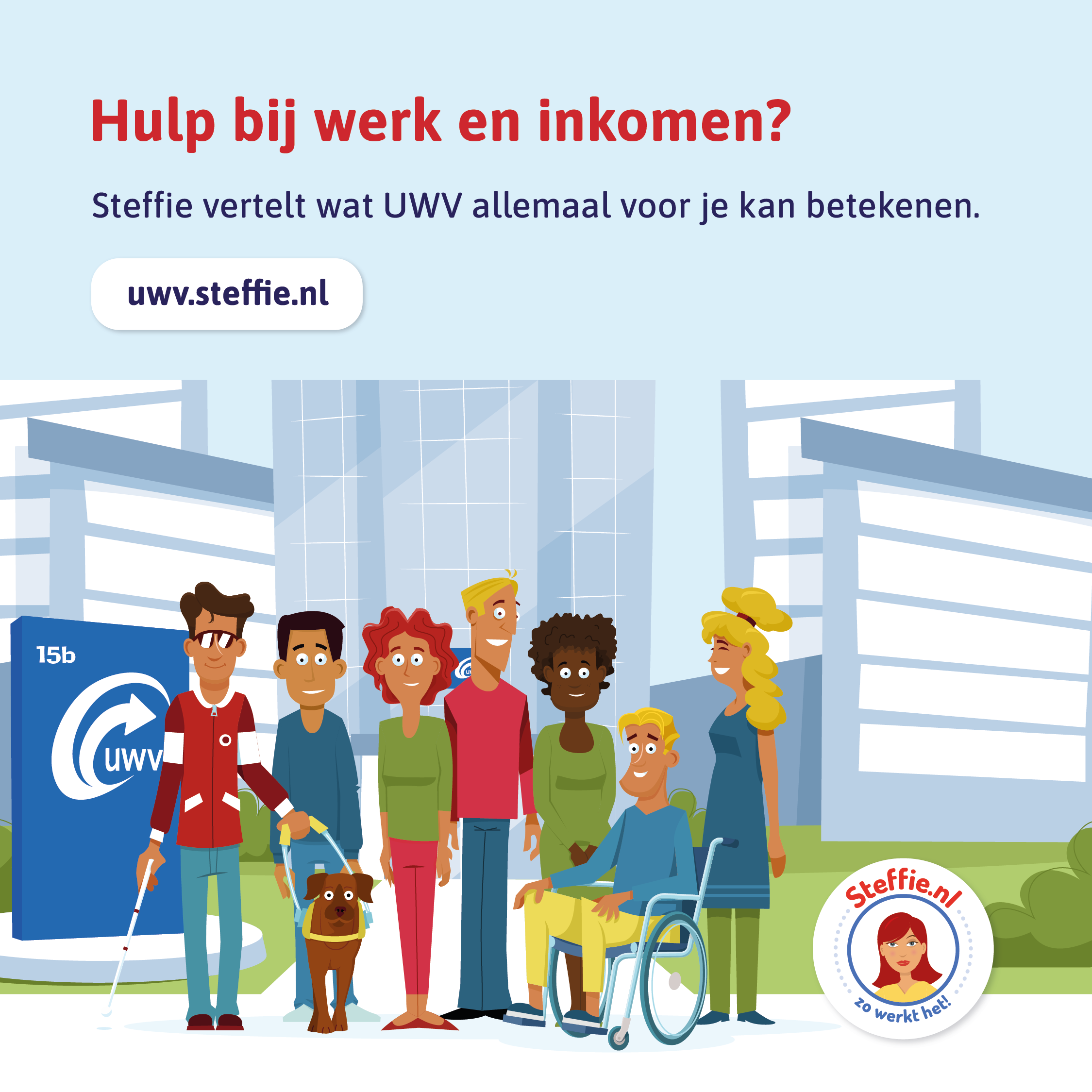 Werken met een beperking.